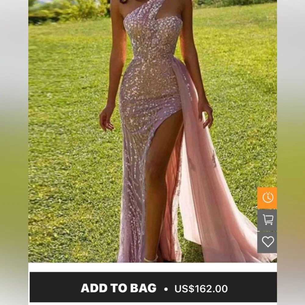 Missac | Dresses | New Rose Gold Prom Dress | Poshmark